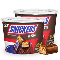 SNICKERS 士力架 花生夹心巧克力 500g