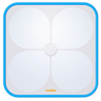 bodivis 好体知 M1 体脂秤+天蓝色保护套 气质白