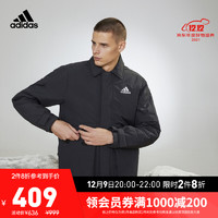 adidas 阿迪达斯 官网男装冬季户外运动棉服GV5358 黑色