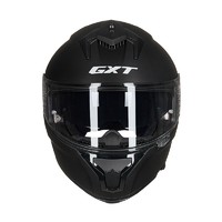 GXT FA601 摩托车头盔 全盔 哑黑 XL码