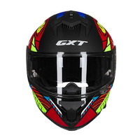GXT FA601 摩托车头盔 全盔 哑特黑/神鸟 L码