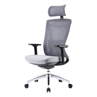 UE 永艺 MC2001H 人体工学电脑椅 灰色 轻奢款