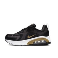 NIKE 耐克 AIR MAX 200 (GS) 儿童休闲运动鞋 AT5627-003 黑金 38.5码