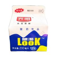 Bright 光明 噜渴LOOK 酸奶饮品 原味 200ml*10盒