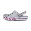 crocs 卡骆驰 中性洞洞鞋 205089-0FS 浅灰/糖果粉 44