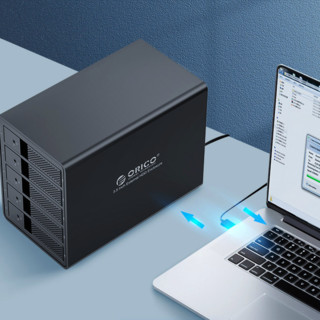 ORICO 奥睿科 3.5英寸 五盘位 SATA硬盘盒 USB 3.0 Type-B 9558U3 中规