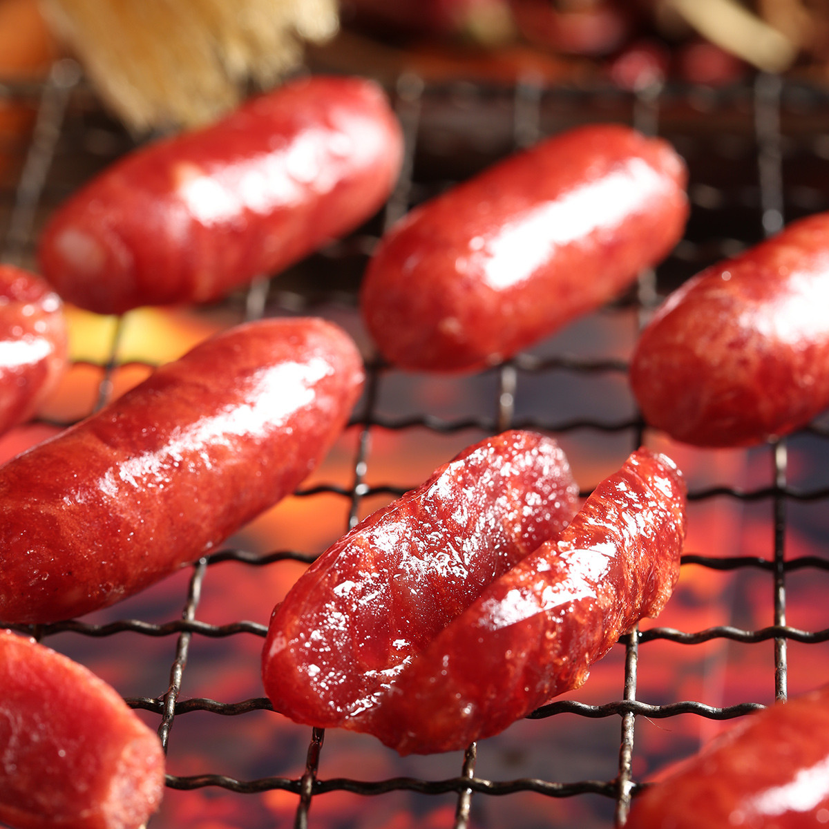 良品铺子迷你烤香肠145g(炭烤味)肉类小吃零食