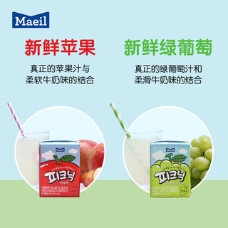 每日乳业 Maeil 韩国牛奶小饮料饮品葡萄奶低脂整箱盒装  青葡萄