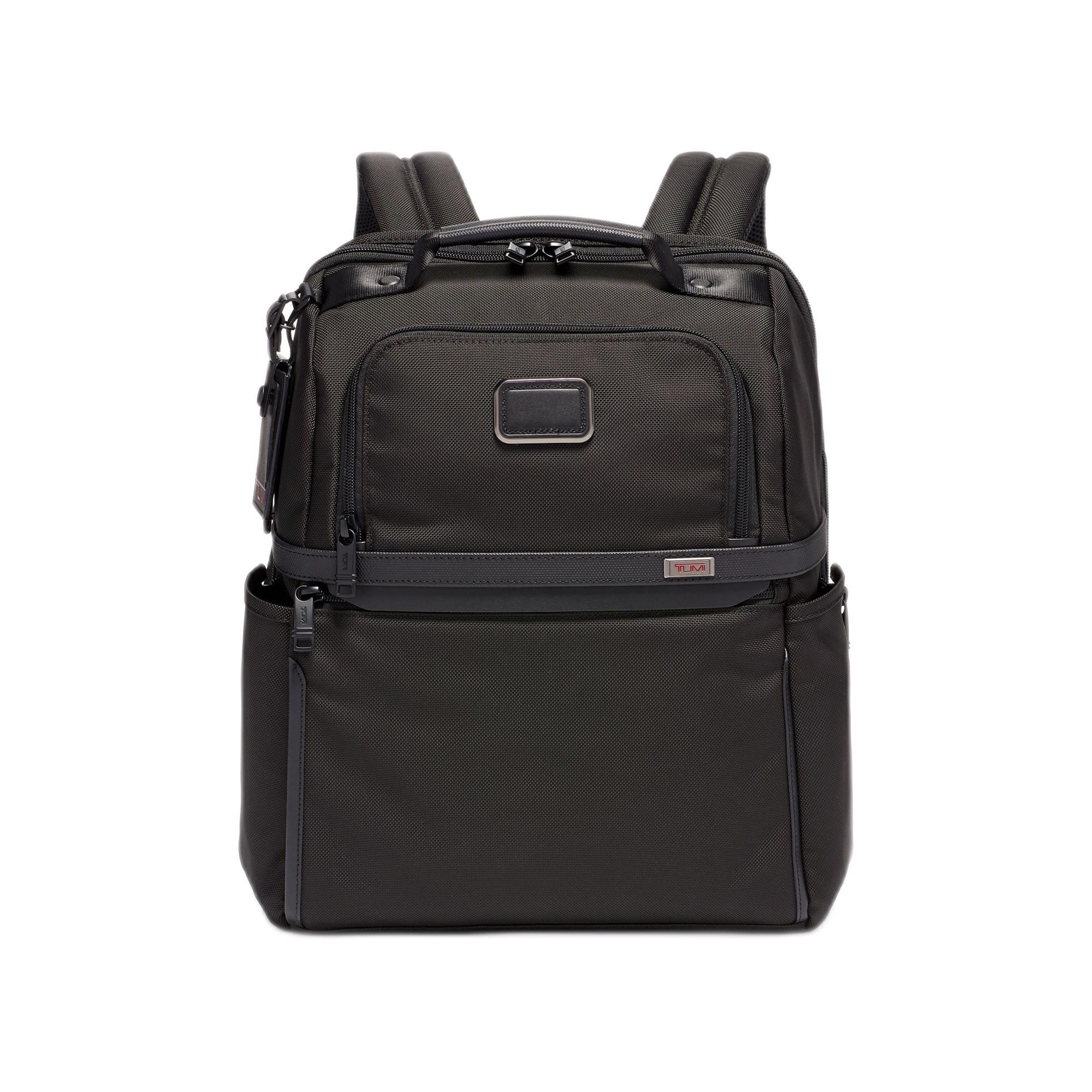 TUMI 途明 Alpha 3系列 男士弹道尼龙双肩包 黑色