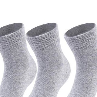 PEAK 匹克 男子运动袜 YY50121 灰色 3双装
