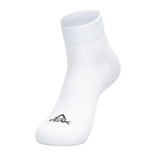 PEAK 匹克 男子运动袜 YY50121 白色 3双装