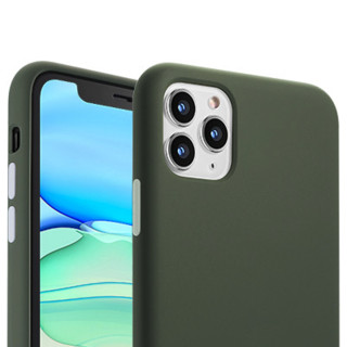 ZACK 扎克 iPhone 11 Pro Max 液态硅胶手机壳 军绿