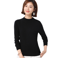 SaiTU 赛兔 女士半高领羊毛衫 15919002
