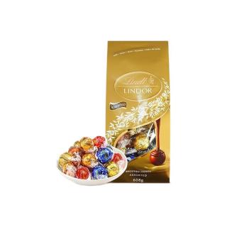 lindt 瑞士莲 lindor软心 软心巧克力球 混合口味 608g