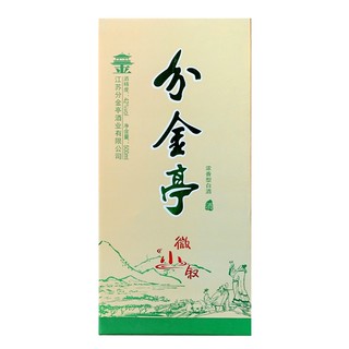 分金亭 微小叙 42%vol 浓香型白酒 500ml*6瓶 礼盒装