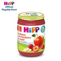 HiPP 喜宝 婴儿草莓树莓苹果口味果泥 190g