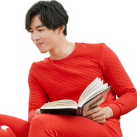 YOUR SUN 宜而爽 男士保暖上衣 14201101163 新年红 L