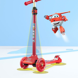 超级飞侠 SW-661 儿童滑板车 AIR版 乐迪红