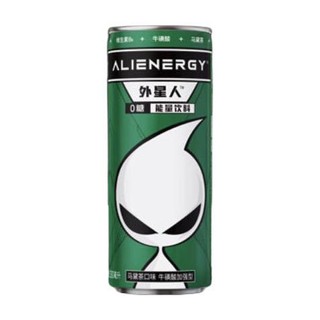alienergy 外星人饮料 0糖 牛磺酸加强型饮料组合装 2口味 330ml*6罐（马黛茶口味330ml*3罐+西柚口味330ml*3罐）
