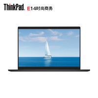 ThinkPad 思考本 [12期0息]联想ThinkPad E14 02CD 14英寸(定制:i5-1035G1/8G/256G+1TB/FHD)轻薄便携商务办公手提笔记本电脑