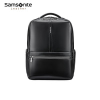 Samsonite 新秀丽 双肩包男士电脑包商务简约时尚旅行背包 NP7 黑色