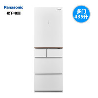 SUPER会员：Panasonic 松下 NR-TE43AXB-W 多门冰箱 435L 晶莹白