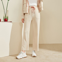 3COLOUR 三彩 W363F2010G0102 抽绳阔腿裤