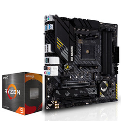 ASUS 华硕 R5-5600X 散片 CPU+华硕TUF B450M-PRO GAMING主板 板U套装