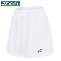 YONEX 尤尼克斯 yonex尤尼克斯羽毛球女士短裙裤网球裙子半身运动服套装yy高尔夫裙220111BCR