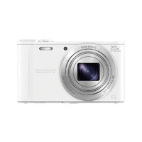 SONY 索尼 数码相机 WX350 光学变焦20倍 白色 DSC-WX350-W 自动对焦 快速传输