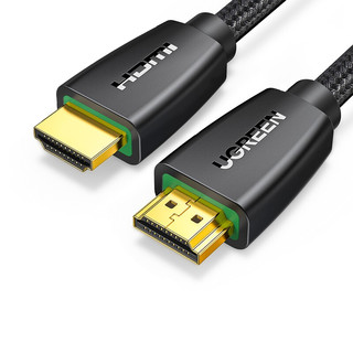 UGREEN 绿联 HD118 HDMI2.0 视频线缆 5m 黑色