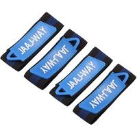 健捷 自行车束裤带 蓝色 4条