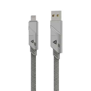 TEGIC 大岩蛇 ONIX USB-A/Type-C转Lightning/Type-C 60W 数据线