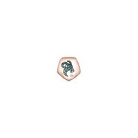 CHOW TAI SENG 周大生 A0GC0192-0203 生肖羊18K玫瑰金钻石转运珠 0.006克拉 0.35g