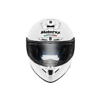 MOTORAX 摩雷士 R50S 摩托车头盔 全盔 极光白 L码