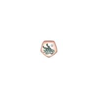 CHOW TAI SENG 周大生 A0GC0192-0203 生肖龙18K玫瑰金钻石转运珠 0.006克拉 0.35g