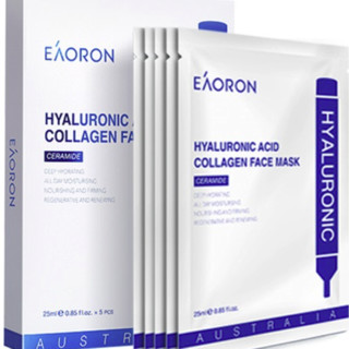 EAORON 澳容EAORON 水光精华面膜补水保湿面膜25ml*5片 玻尿酸