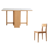YESWOOD 源氏木语 云岩系列 Y54R08 岩板餐桌+餐椅*4 1.5m
