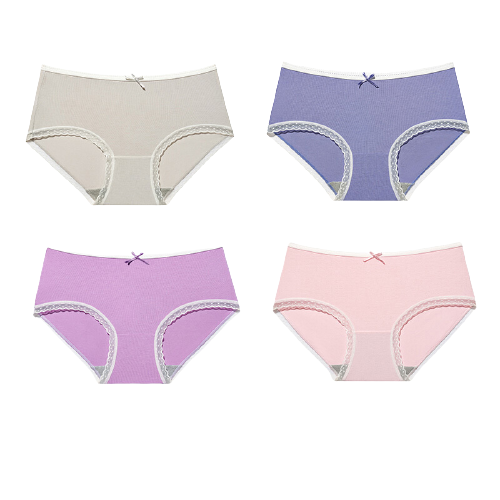 Deanfun 蝶安芬 女士三角内裤套装 23204211