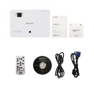 SONY 索尼 VPL-EX453 办公投影机 白色