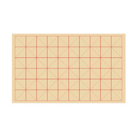 六品堂 竹浆米字格毛边纸 12cm*15格/张 280张
