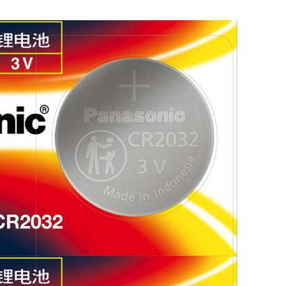 Panasonic 松下 CR2032 纽扣电池 3V 210mAh