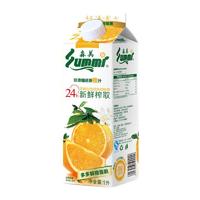 summi 森美 非浓缩还原橙汁 1L