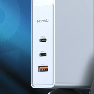 Mcdodo 麦多多 CH-810 氮化镓充电器 双Type-C/USB-A 100W