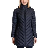 MICHAEL KORS Women's Hooded Stretch Packable Down Puffer Coat, Created for Macy's 迈克·科尔斯 女士羽绒服