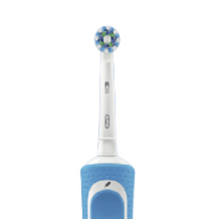 Oral-B 欧乐-B D200 电动牙刷 清新蓝 刷头*2