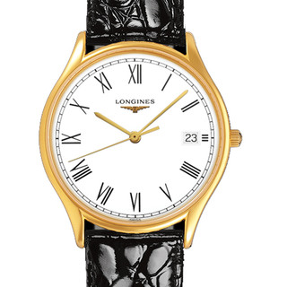 LONGINES 浪琴 经典 律雅系列 35毫米石英腕表 L4.759.2.11.2