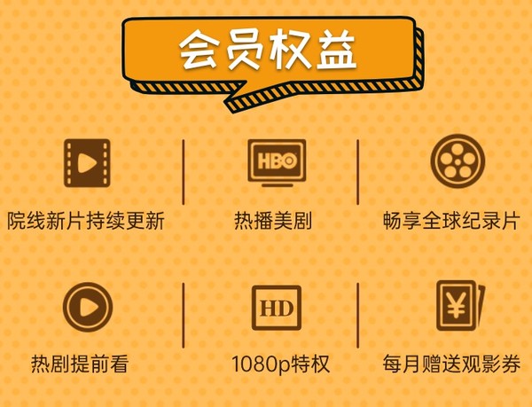 直播专享：Tencent 腾讯 视频VIP会员年卡