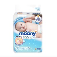 百亿补贴：moony 尤妮佳 畅透系列 婴儿纸尿裤 S84