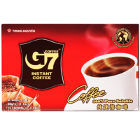 G7 COFFEE 中原G7 纯速溶咖啡 30g(15包) 无伴侣 黑咖啡无糖添加 越南进口冲饮品